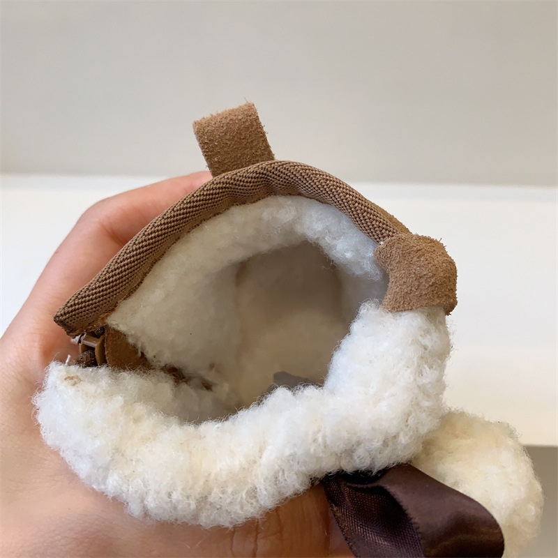 Children's Winter Snow Boots with Wool Plush ing, Anti-Slip, Keep Warm, Sizes 21-35