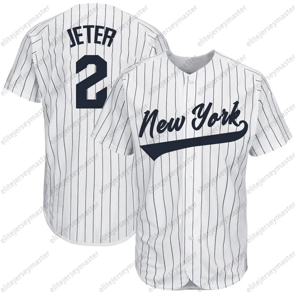 Aaron Judge Derek Jeter Mantle Custom Baseball Jersey Juan Soto Anthony Volpe Stitched Personalized Customized Jerseys Custom Any Number Name