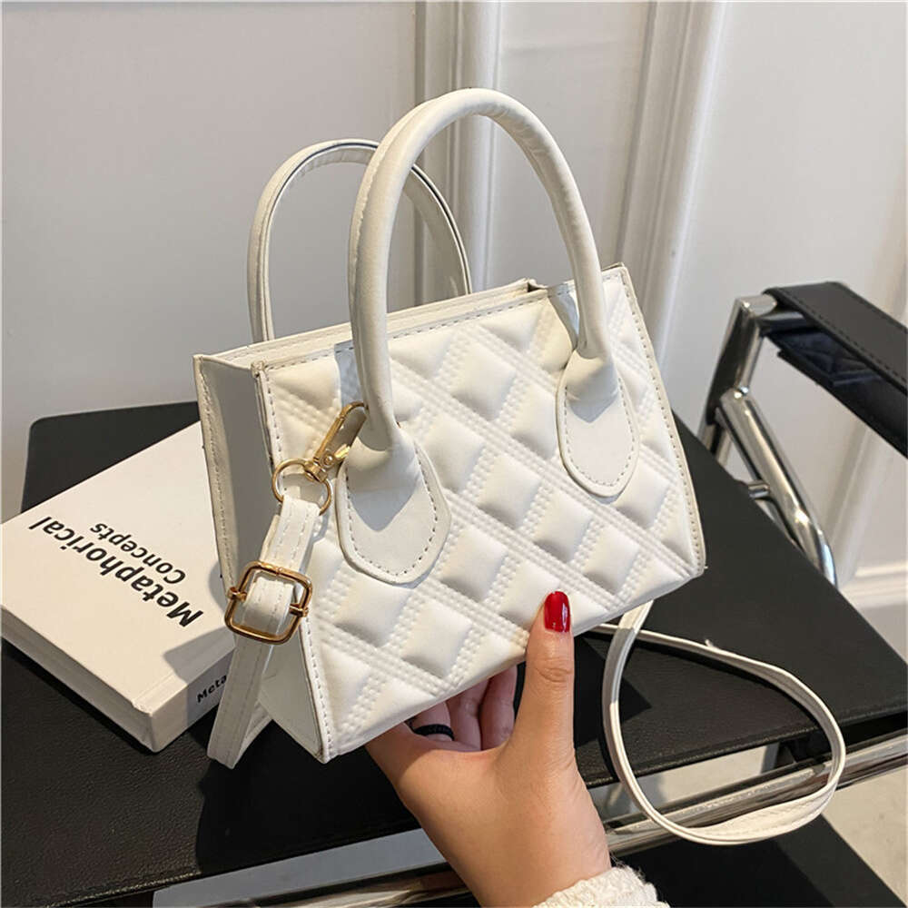 Crossbody Bag: Retro One-shoulder Textured Women's Small Square Messenger Purse In 2025 New Free Delivery Designer Bag