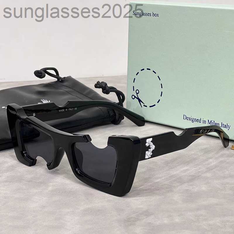 Luxury designer Sunglasses OMRI006 Classic Black Full-frame Eye Protection Fashion OFF Sunglassess UV400 Protective Lenses Men Glasses in Original Box
