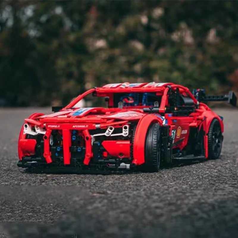 2024 NEW Technical Vehicle M4 GT3 MOC Supercar Building Blocks Model Sports Racing Bricks DIY Toy Birthday Christmas GiftsXJ241029