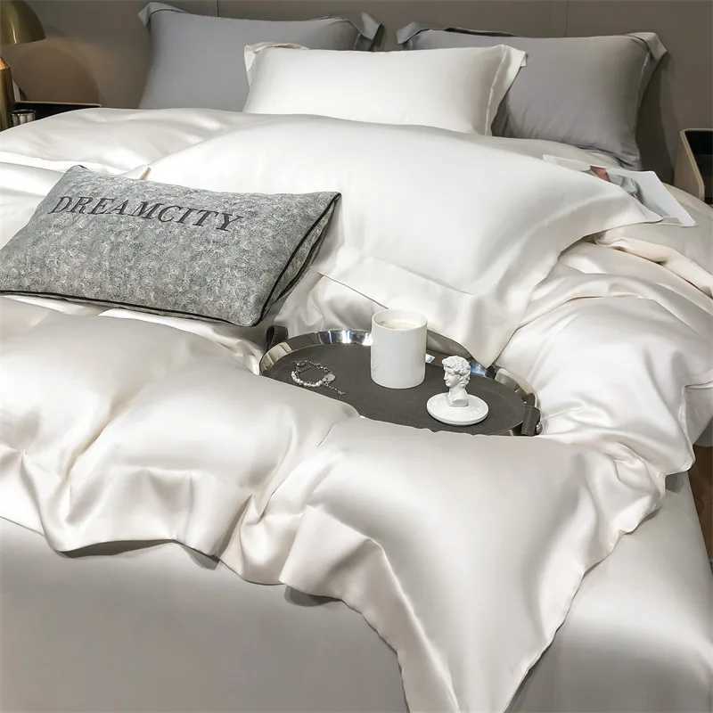 Dreamreal Pure Bamboo Large Bedding Organic Bamboo Luxury Down Duvet Cover Bedding Soft Cooling Bedding X241029