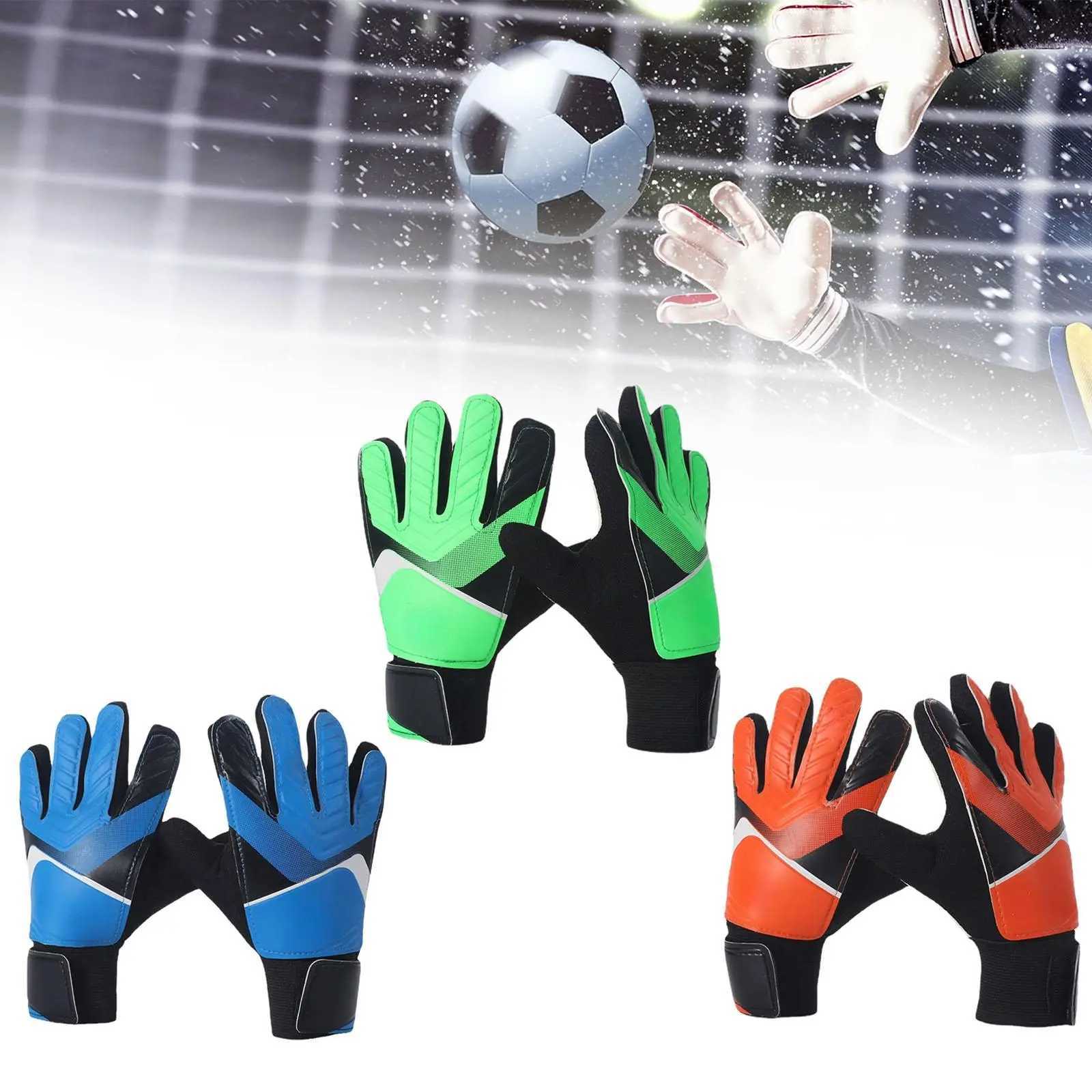 Goalkeeper gloves with strong grip strength high-performance professional finger protection wearing wear-resistant football glovesXJ250412
