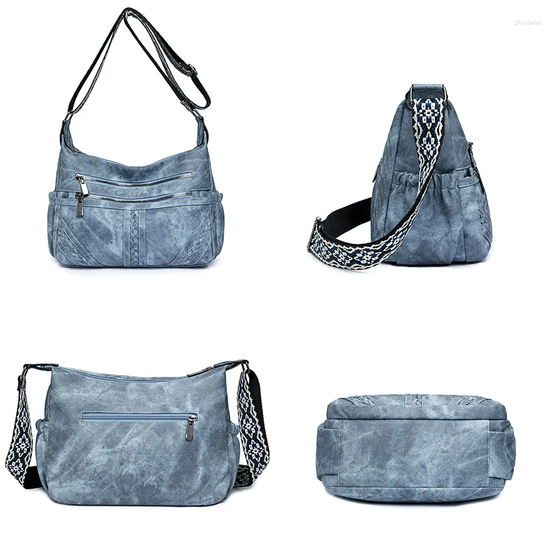 2025 NEW Drawstring Women Fashion Handbag Beautiful Lady Crossbody Bag Female Elegant Leather One Shoulder Shopping Sac A Main zhanyishengli