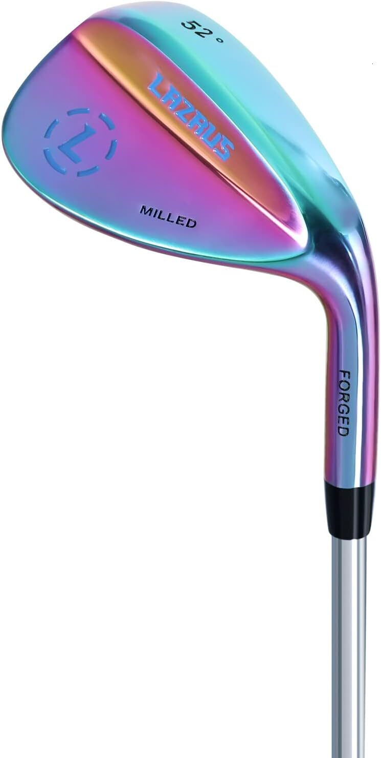 LAZRUS High Quality Men's Forged Golf Wedge Set -52 56 60 Degree Golf Wedge+Milling Face for More Rotation - Great Golf Gift