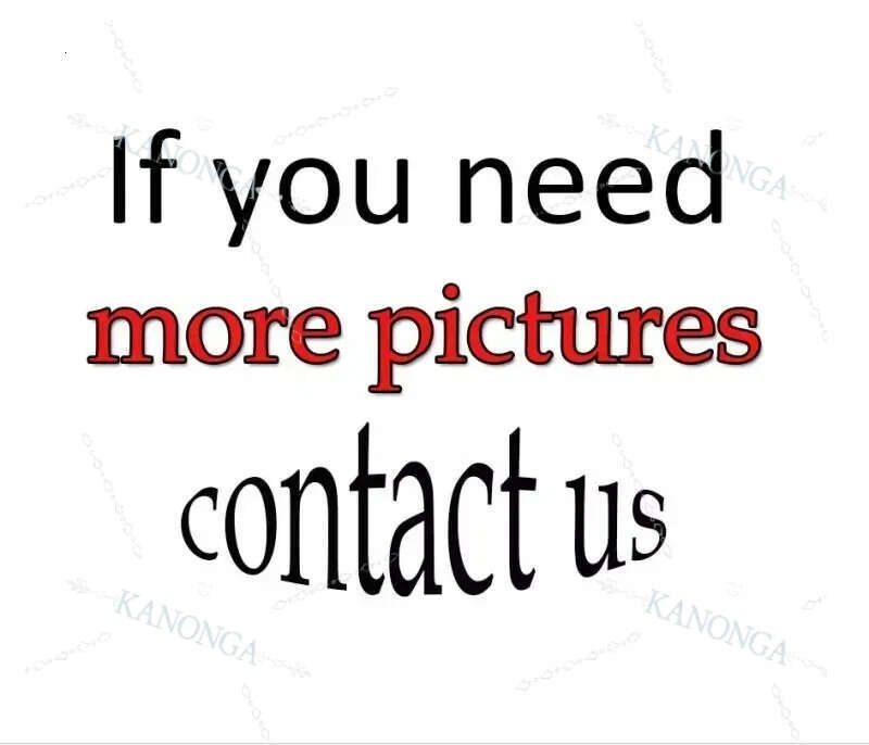 Please Send Photos And Measurements For Any Items Required