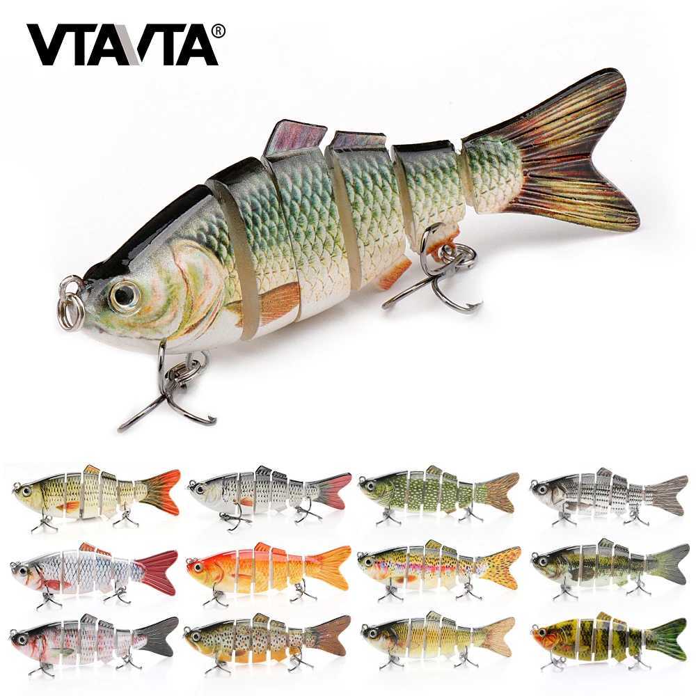 Pike 8cm/10cm Swimbait added fishing bait hard crank bait fishing bait fishing bait W241029