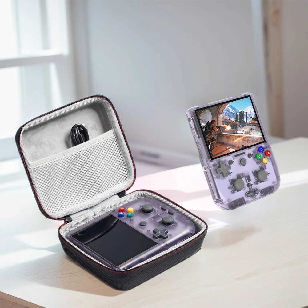 EVA Hard Carrying Case For Anbernic RG405V Handheld Game Console Storage Bag Organizer Case Portable Travel Protective CaseXJ241030