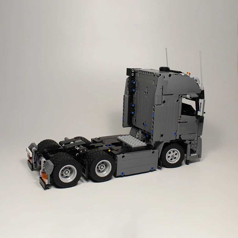 Technical Truck Engineering Container FH Tractor Unit Building Blocks 4x2 6x4 Trailer Unit Tower Head Car Model Bricks Toy GiftsXJ241029 - view 4