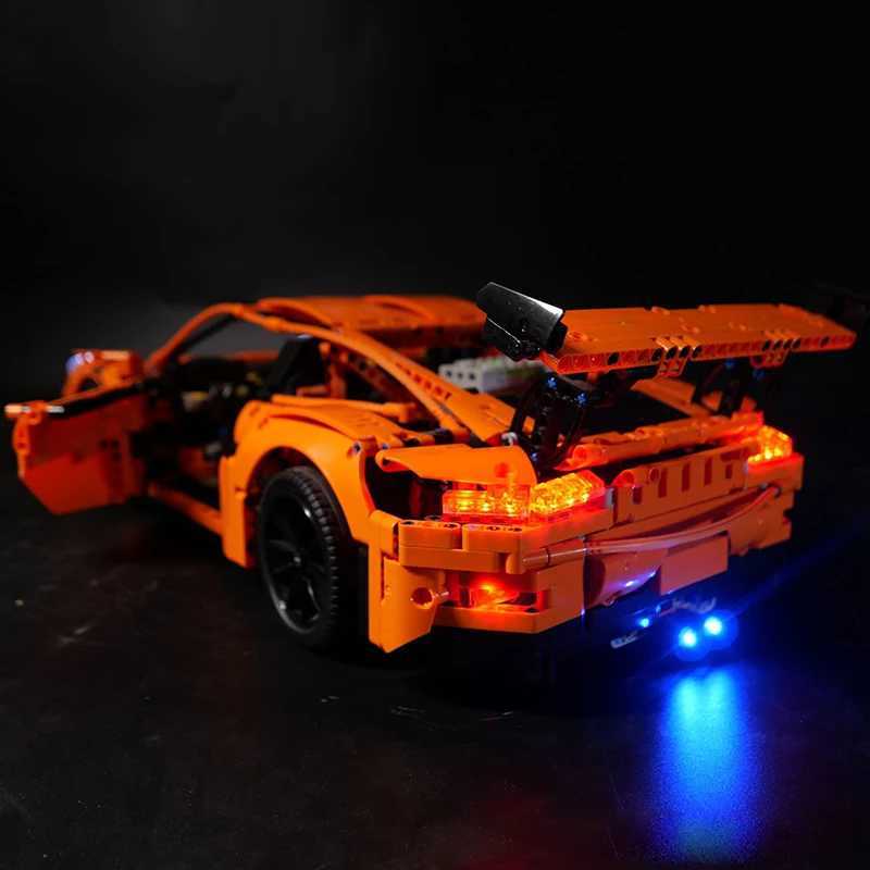 Cpatible with 42056 911 GT3 race car LED lights LED lights only brick models not included C251203