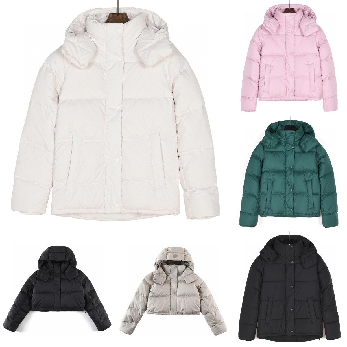 Womens MensLLL Down Jackets Parka Women Black puffer Jacket Hooded Premium Casual Outdoor Winter Warm Thickened Zipper Khaki Brown Designer coats male joint jacket