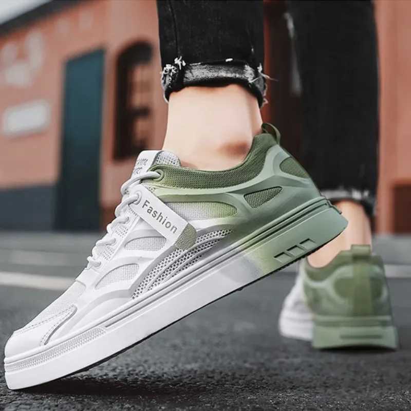 Fi Mens Casual Shoes Spring Mens Sports Shoes Mens Vulcanized Shoes White Full Marathon Shoes Mens Flat Lace Platform Tennis Shoes M241029