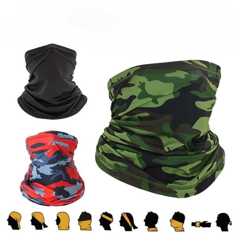 Cycling Balaclava Summer Uv Protection Face facial mask Bandana Scarf Mens Neck Cover Sunscreen Outdoor Fishing Hiking Golf facial mask W241029
