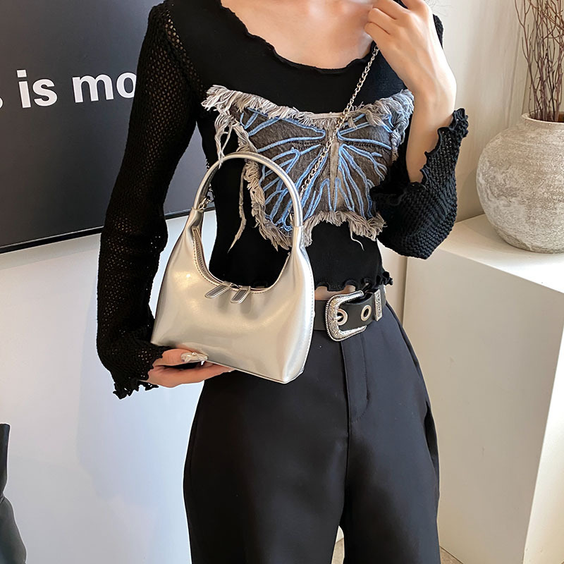 Elegant Women's Armpit Crossbody Bag with Unique Design for Seniors - Perfect for Summer