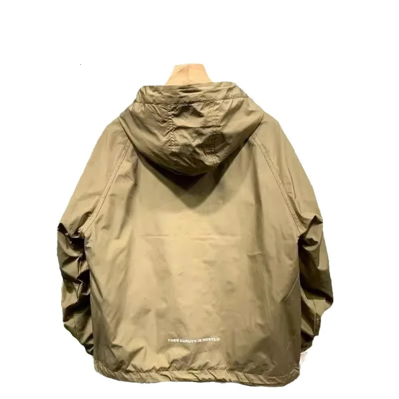 Monday Flow Autumn Winter Golf Wear Men Korea Trendy Pullover Casual Loose Hooded Thickened Top Windbreaker Jacket 241030
