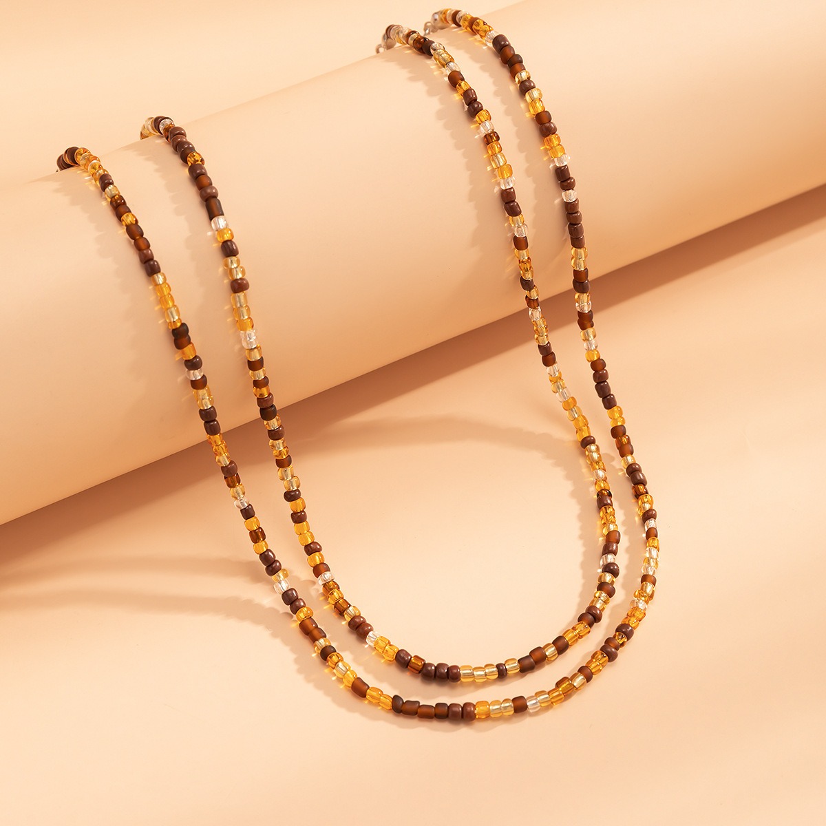 European and American Style Cross-border Rice Bead Beach Ocean Hot Selling Accessories Versatile Starfish Necklaces Shell Necklaces Women's Acces