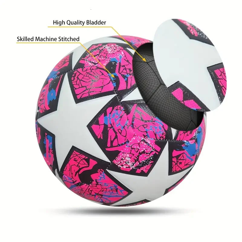 1pc PU Classic Ball Professional Soccer Ball - Official Size 5 - Perfect for Outdoor Training Entertainment 241030