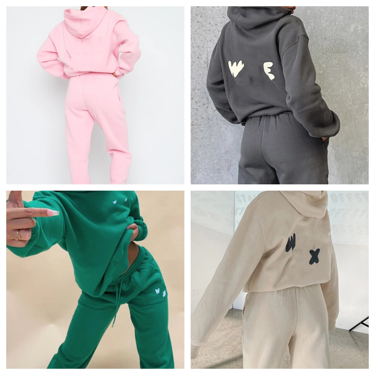 designer sweatshirt hoodie hoodies tracksuits hip hop sports pants womens foam letter printing sweatshirts pants web puff printed y2k hoodies