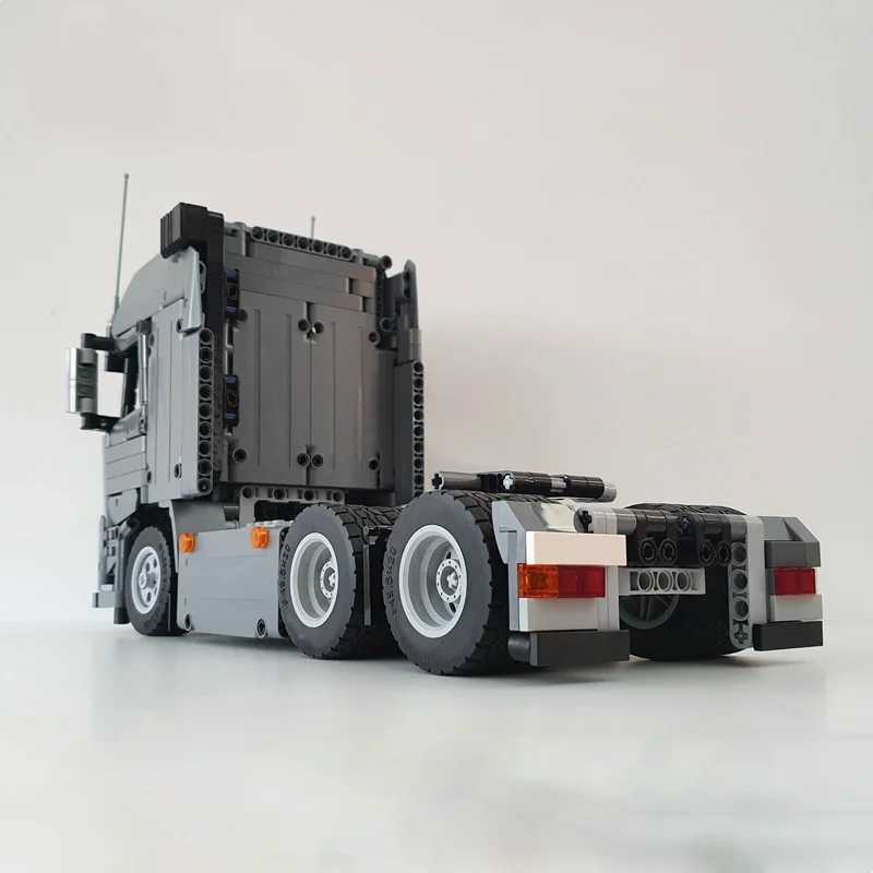Technical Truck Engineering Container FH Tractor Unit Building Blocks 4x2 6x4 Trailer Unit Tower Head Car Model Bricks Toy GiftsXJ241029 - view 5