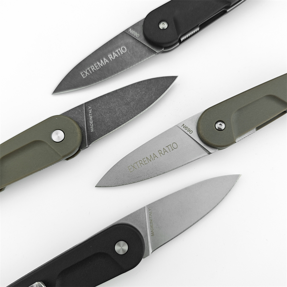 Extrema Ratio BDOR Tactical Folding Knife N Steel Blade G Handles EDC Camping Survival
