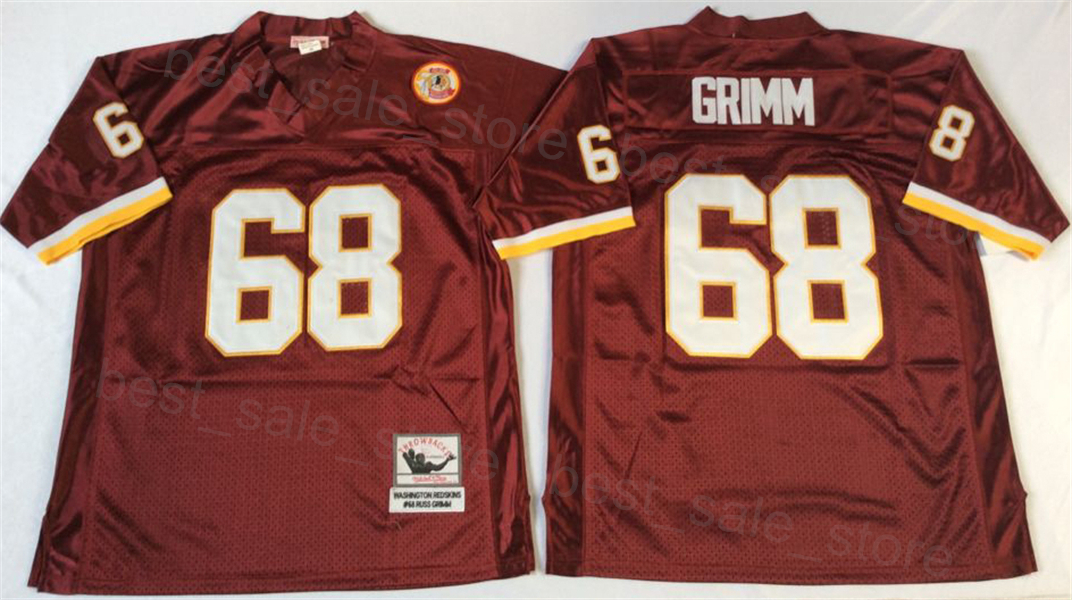 Washington Throwback Jerseys Football 9 Sonny Jurgensen Russ Grimm Sam Huff Sammy Baugh Joe Theismann Art Monk Doug Williams Darrell Green Sean Taylor