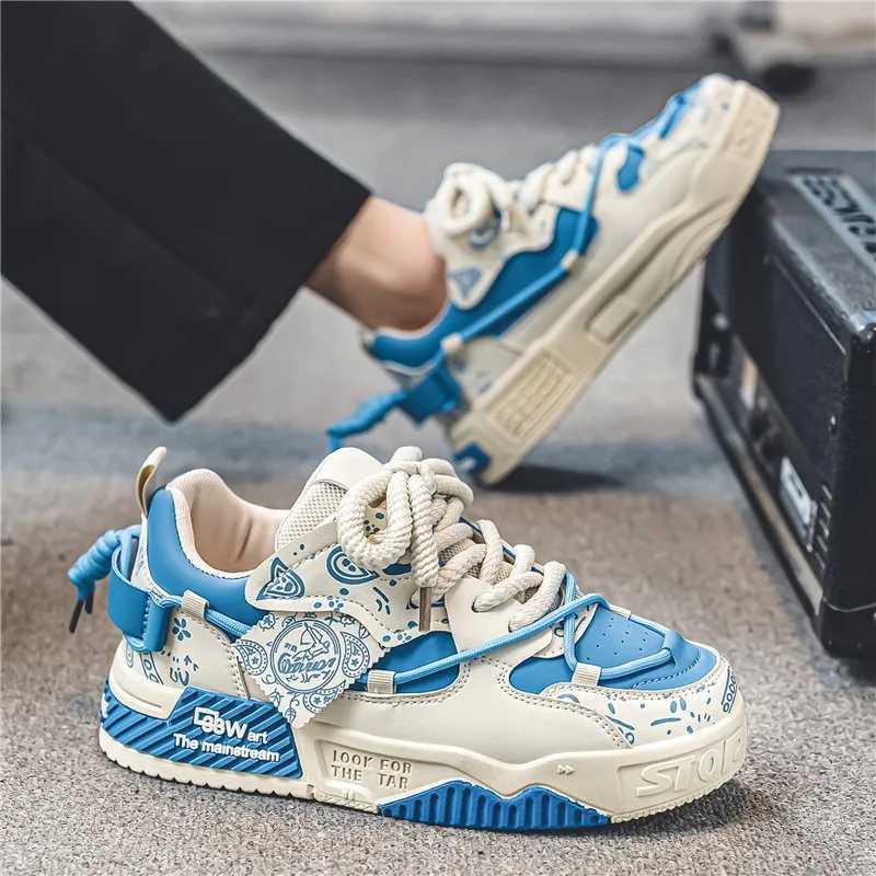 Vulcanize sports shoes Fi designer mens casual shoes luxurious and comfortable walking shoes trend Versatile skateboard shoes M241029