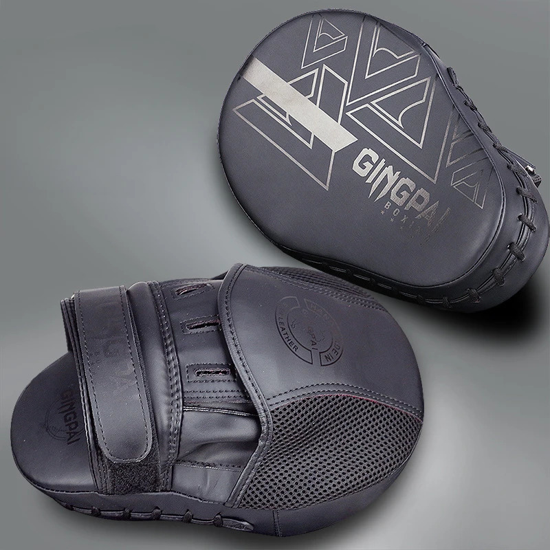 Professional Boxing Target Pads Fight Punching Bag Sanda Training Gloves Kicking Pad PU Training Gear Sparring Boxing Bags 241030