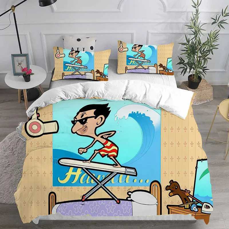Cartoon Duvet Cover Bedding Set, 3-Piece Cartoon Bedding Set With 3D Printed Animation Pattern - Bed Linen for Kids' Bedrooms, Dorms, and Guest Rooms, - view 3