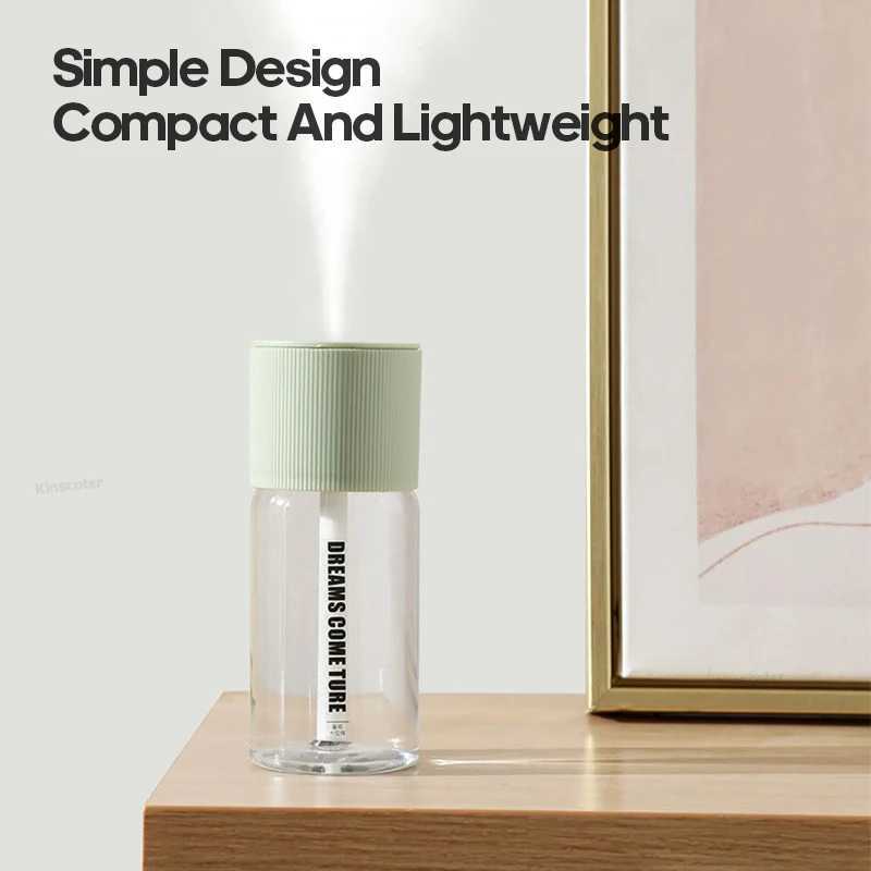 New Mini USB Humidifier Portable Water Mist Humidifier Air Humidifier Moisturizing Skin Water Diffuser 268ml Y241104