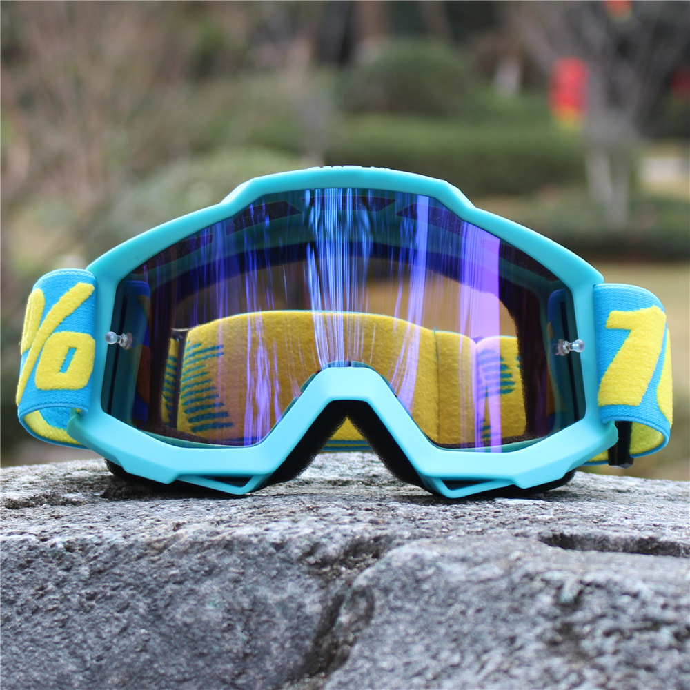 Single pair motorcycle goggles riding outdoor sports goggles mountain cross-country helmet goggles windproof glasses