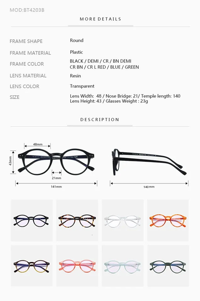 ZENOTTIC Steampunk style clip on sunglasses suitable for men women anti blue light glassespolarized clip on fashion/retro computer glasses 241030