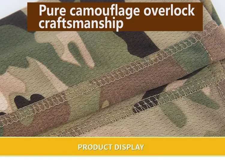 Balaclava Baseball Cs Full Face Mask Set Mens Summer Snback Sun Hat Outdoor Hunting Camo Balaclava W241029