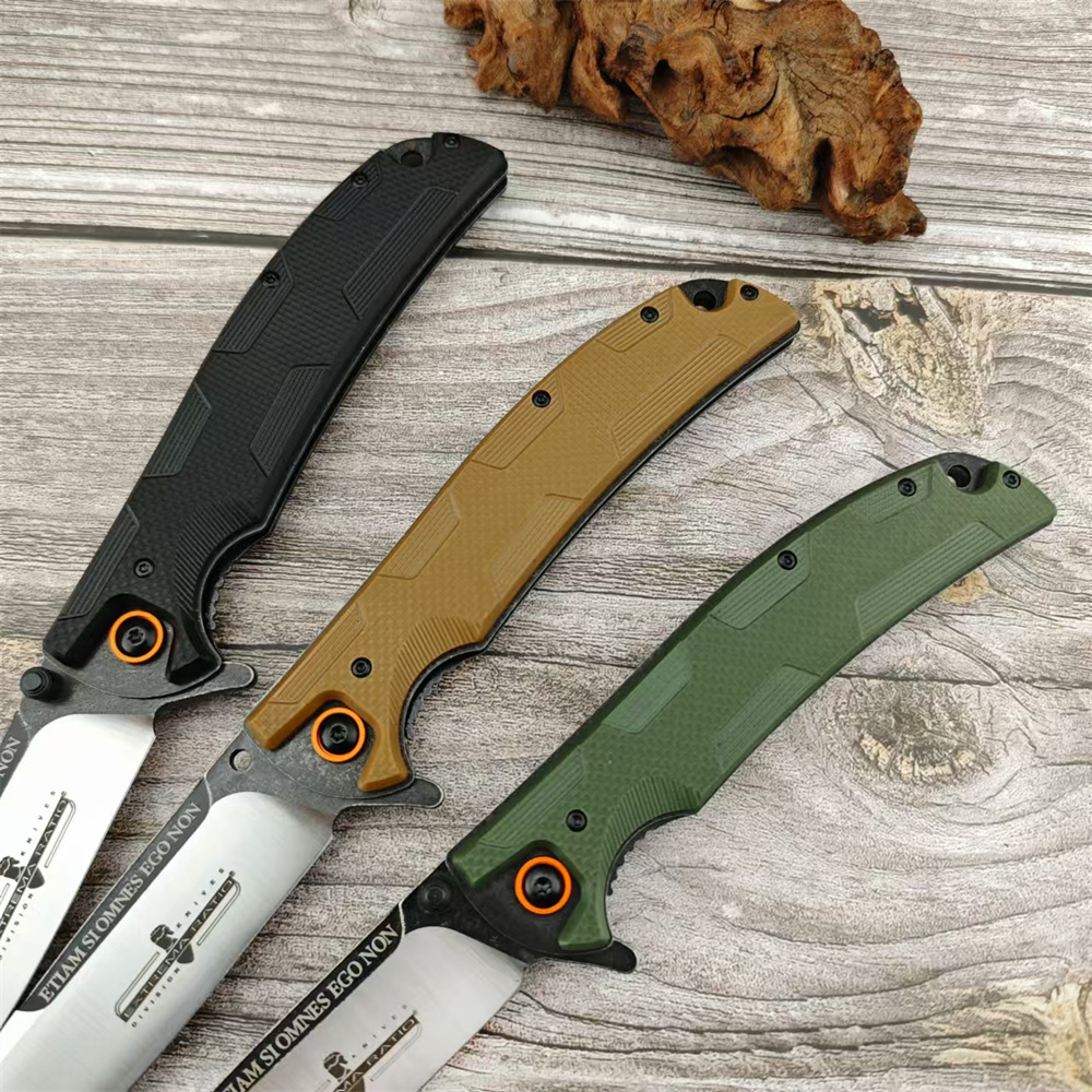 Extrema-ratio Outdoor Bailout Tactical Folding Knife D2 Sharp Blade High Quality G10 Handle Tactical EDC Survival Portable Pocket Tools 15535 535 3300