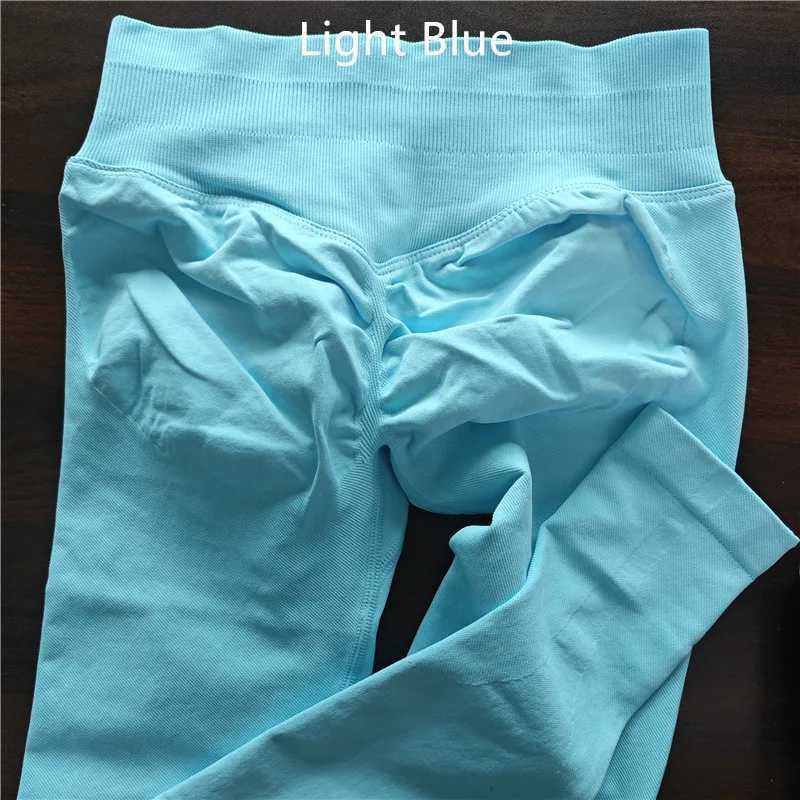 Seamless womens sports yoga pants low impact sports legs abdominal control squatting anti gym fitness exercise tight grip on the buttocks W250326