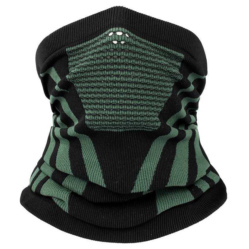 Hot face bandage face mask neck insulation cover bicycle skiing tube scarf hiking breathable face mask printed womens winter W241029