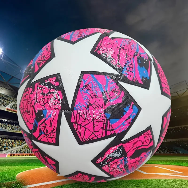 1pc PU Classic Ball Professional Soccer Ball - Official Size 5 - Perfect for Outdoor Training Entertainment 241030