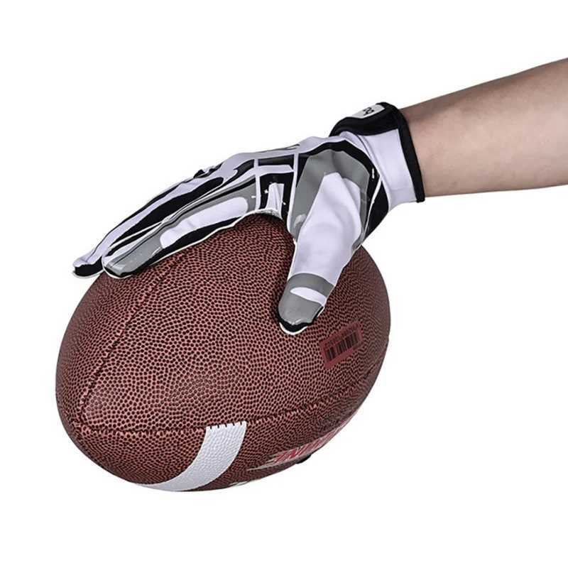 1 pair of adult professional sports gloves breathable and non slip American football and baseball gloves all finger adjustable glovesXJ250412
