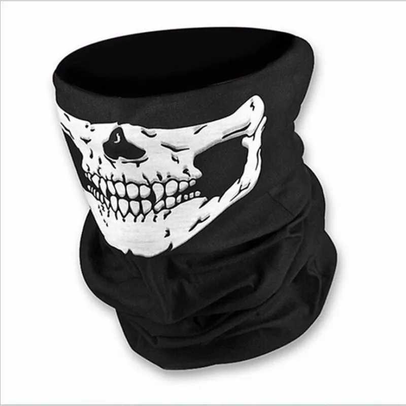 Skeleton Balaclava Ski Mask Bicycle Cs Ski Board Facial Mask Motorcycle Helmet Bandana Scarf Breathable Windproof W241029