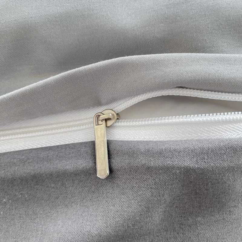 Ins style solid color down duvet cover set washed cotton bedding comfortable bedding soft bedding 220x240 X241029