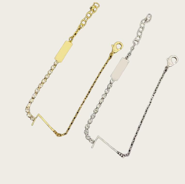 Womens charm bracelet diamond designer bracelets trendy formal simple retro luxury bracelet jewelry woman designer ornament fashionable go09