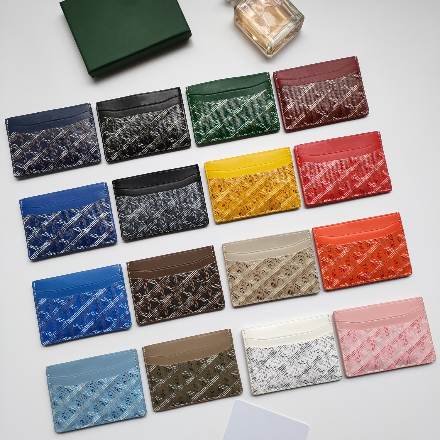 Genuine Leather Card Holder Designer Wallets Luxury Fashion Coin Purses Quality Cardholder Key Pouch Women Mens Bag Wallet Passport Holders Keychain desinger bags