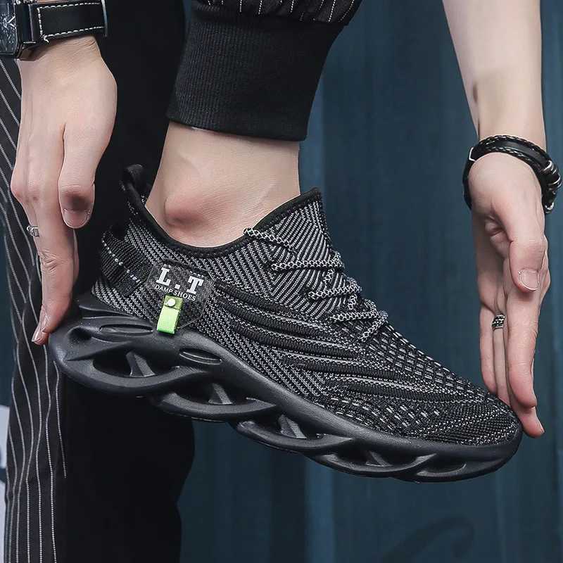 High Quality Mens Sneakers High Quality Lightweight Mesh Running Shoes Summer Breathable Comfortable Walking Shoes for Men Large Size 48 T241217