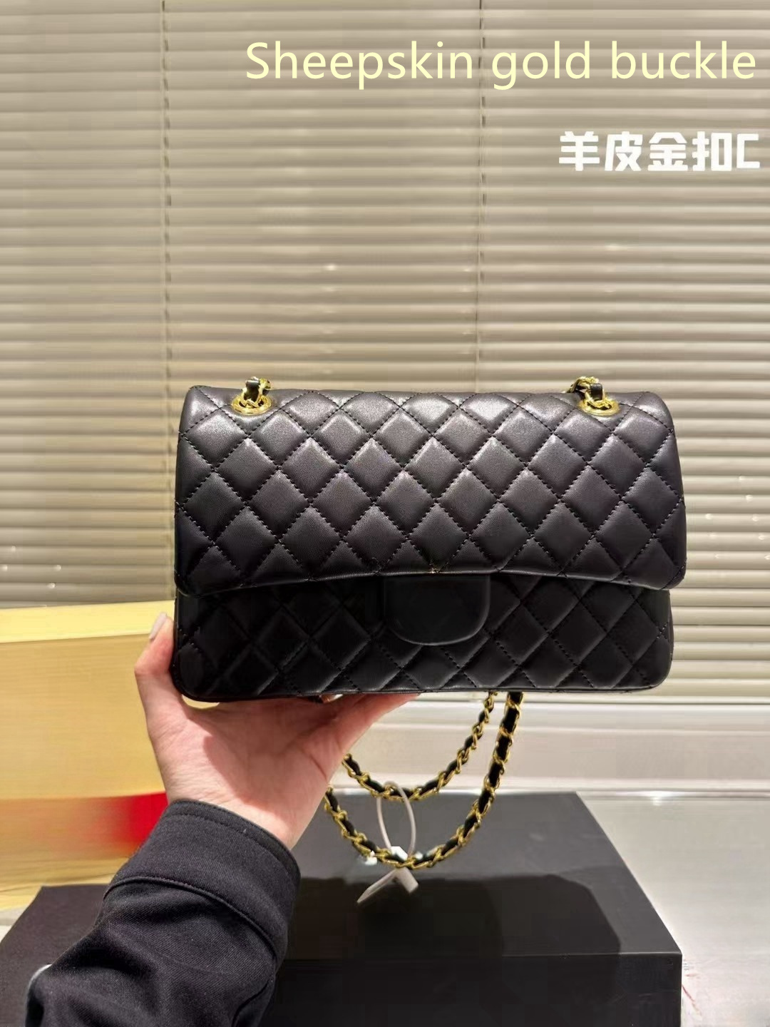High quality genuine leather designer bag Diamond Lattice Crossbody CF Series Shoulder Woc S Handbags Hobo Bags Purses Designer Women Bag Flap Woman Handbag 26 23cm