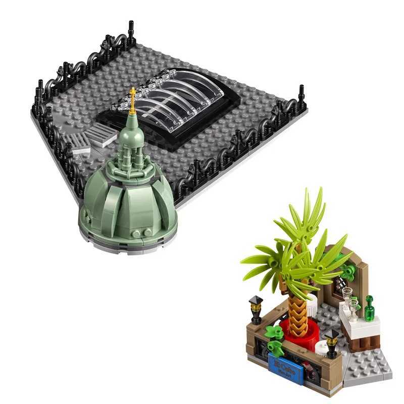 Street View Series Boutique Hotel Modular Building Blocks Bricks Toys Birthday Christmas Gifts Compatible 10297 toys for boysXJ241029
