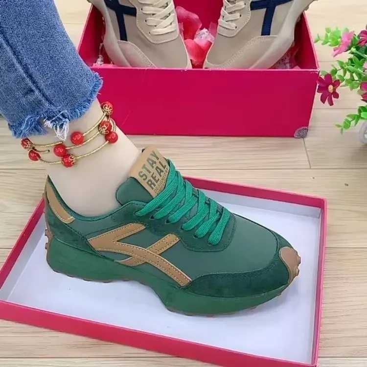Womens Sports Shoes Spring Casual Shoes Womens Lace Sports Shoes Basketball Womens Tendencies M241029