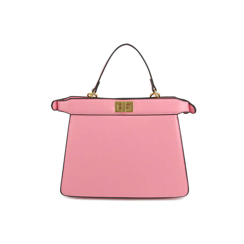 Lock bag 2024 popular high-quality classic versatile single shoulder crossbody handbag for women