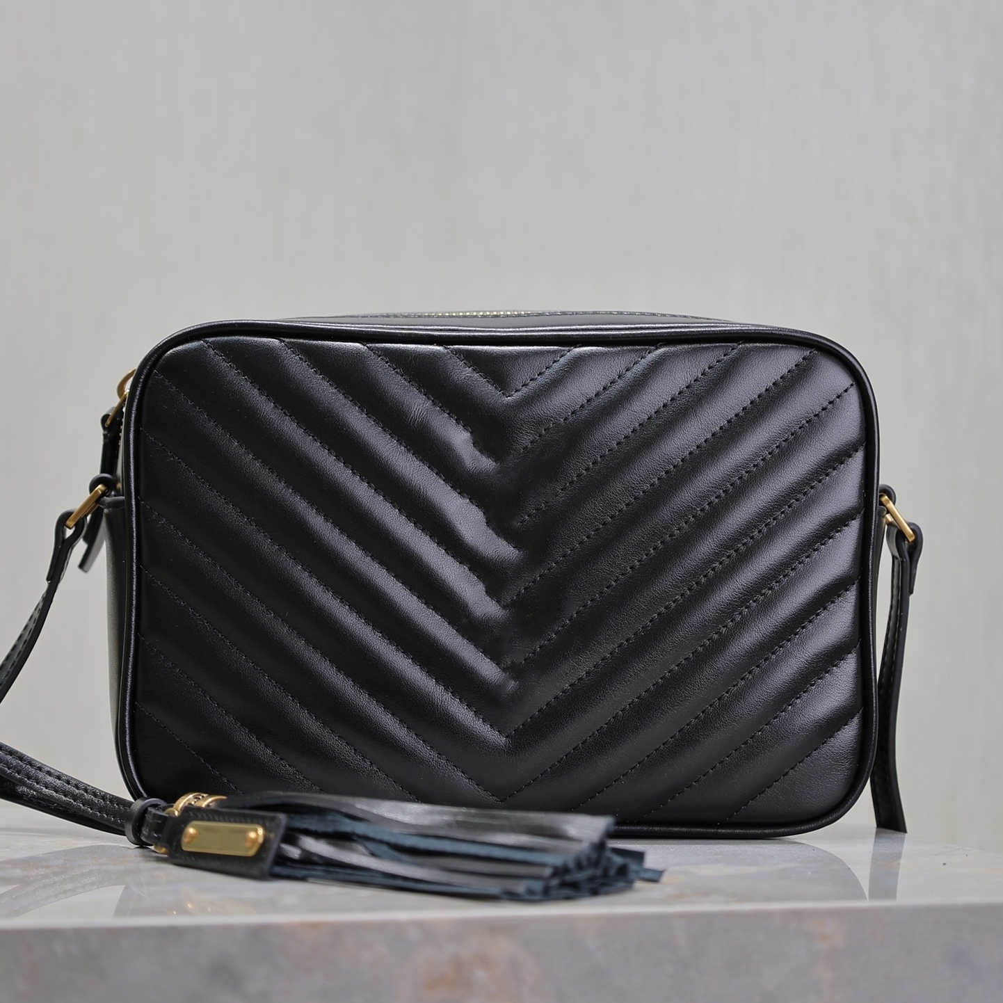 Designer Mirror Quality camera in quilted leather bag Women Crossbody Fashion Classic Handbag Hobo Chain Bags