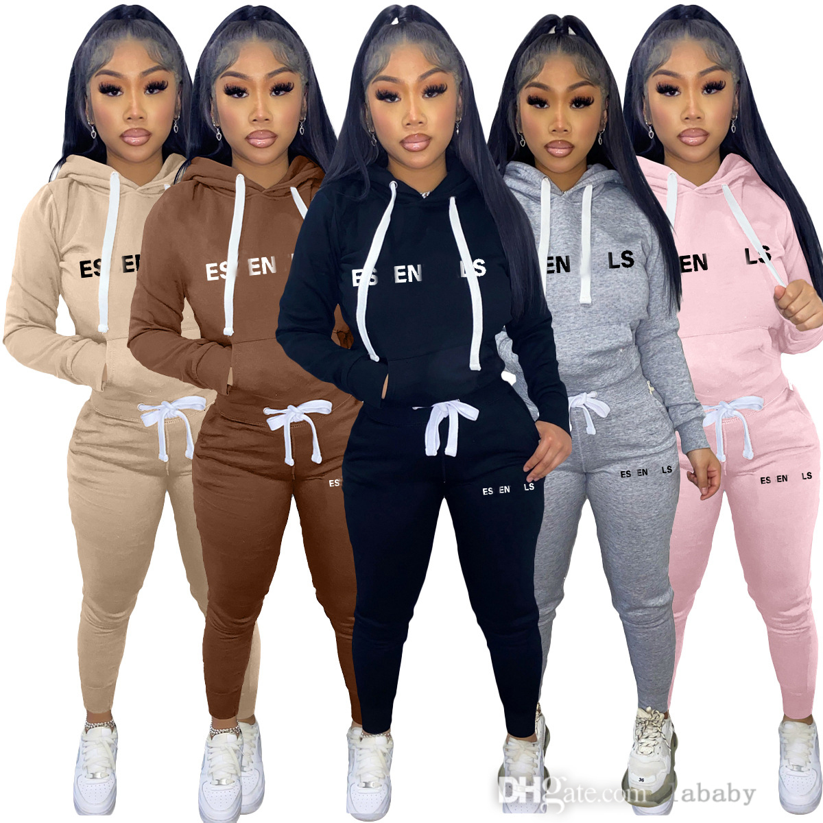 Designer Tracksuit Plus Size 3xl 4xl Womens Clothing Fashion Letter Printed Two Piece Set Women Long Sleeve Hooded Hoodie Sweatshirt Pants Casual Jogger Suit