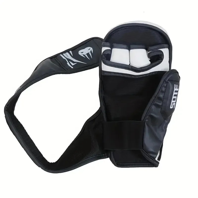 Professional MMA Half-Finger Boxing Gloves Thickened PU Muay Thai MMA Sanda Training Gloves Boxing Training Accessories 241030