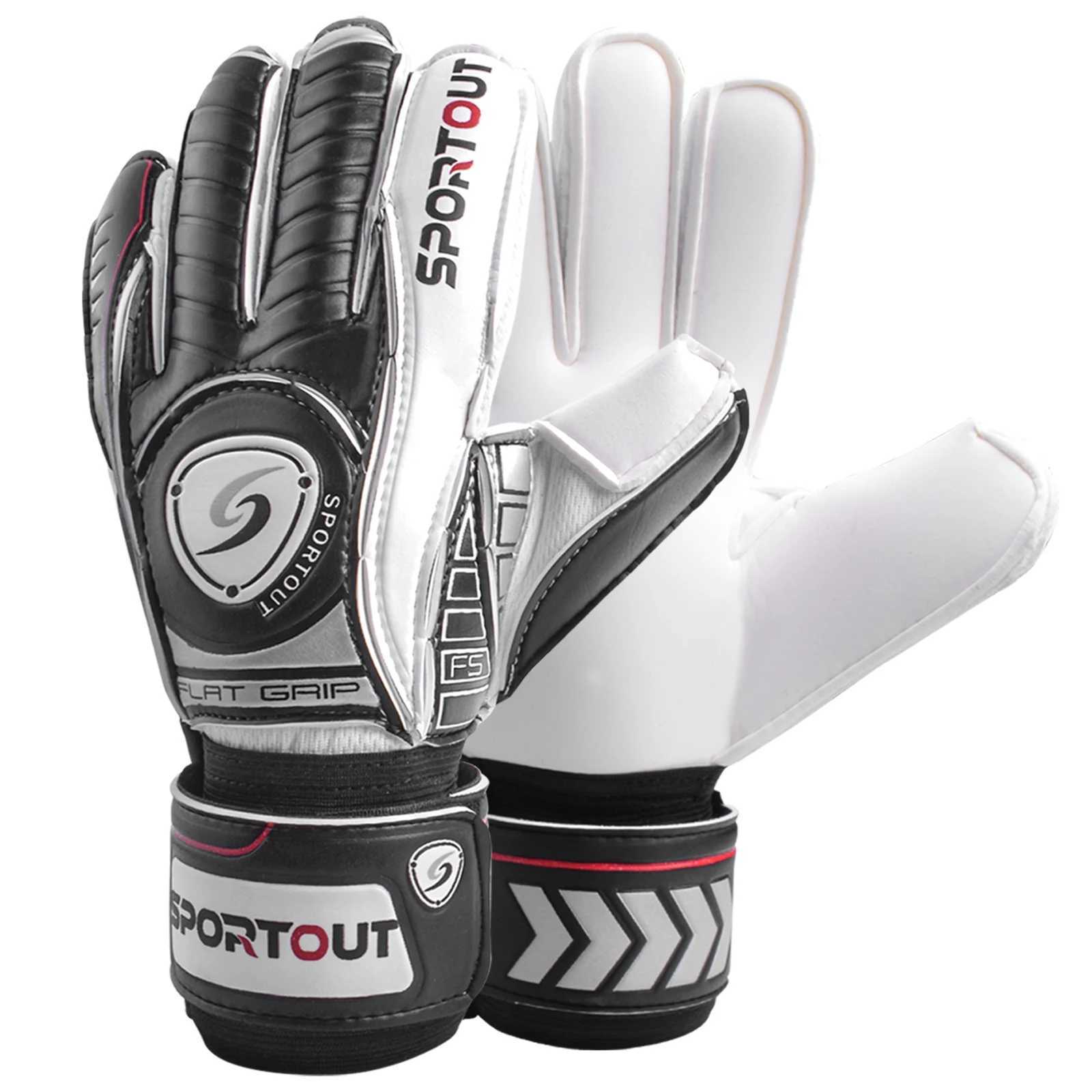 Sports goalkeeper gloves finger protected goalkeeper gloves football gloves breathable football goalkeeper gloves 4mm latexXJ250412